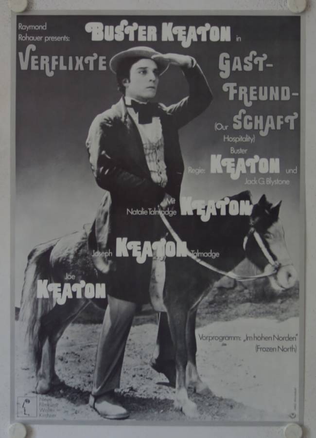 Our Hospitality re-release german movie poster